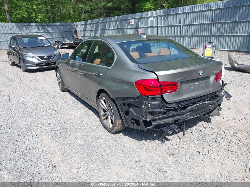 2018 BMW 330I xDrive VIN: WBA8D9C58JA608490 Lot: 39436637