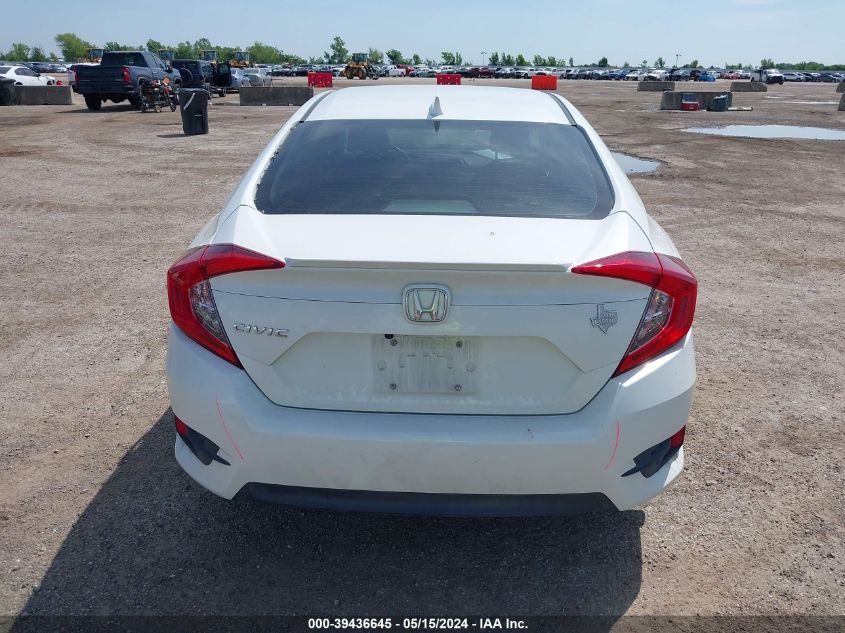 2018 Honda Civic Ex-T VIN: JHMFC1F36JX035254 Lot: 39436645