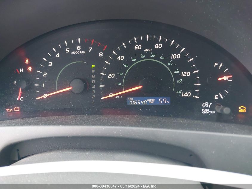 2008 Toyota Camry Le VIN: 4T1BE46K68U244620 Lot: 39436647