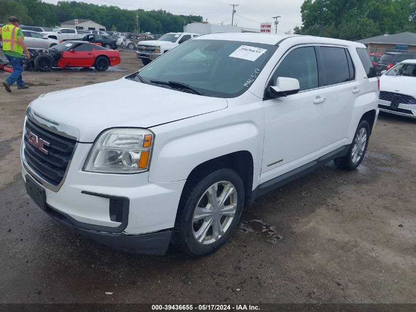 2017 GMC Terrain Sle-1 VIN: 2GKFLSEK2H6345013 Lot: 39436655