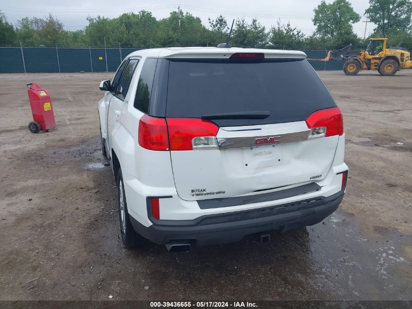 2017 GMC Terrain Sle-1 VIN: 2GKFLSEK2H6345013 Lot: 39436655