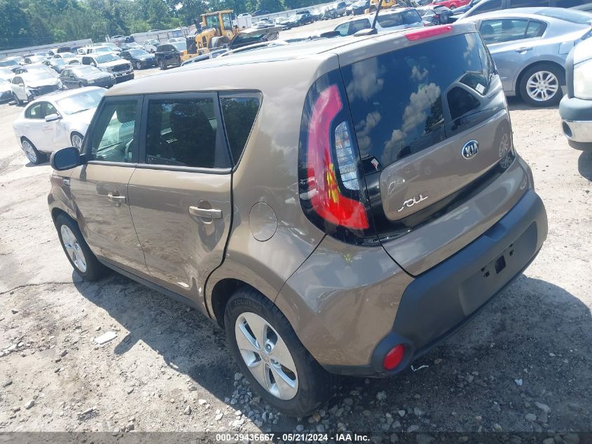 2015 Kia Soul VIN: KNDJN2A22F7187467 Lot: 39436667