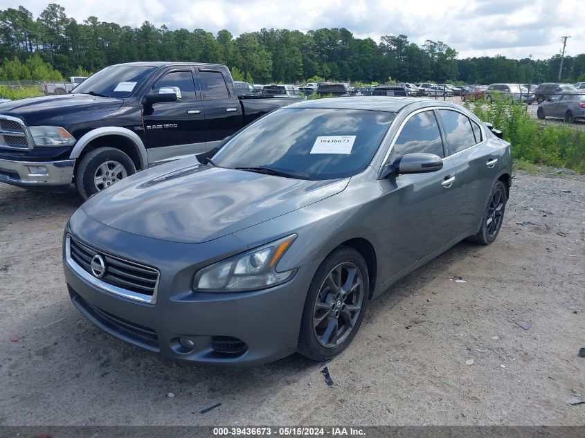 2014 Nissan Maxima 3.5 S VIN: 1N4AA5AP2EC908956 Lot: 39436673