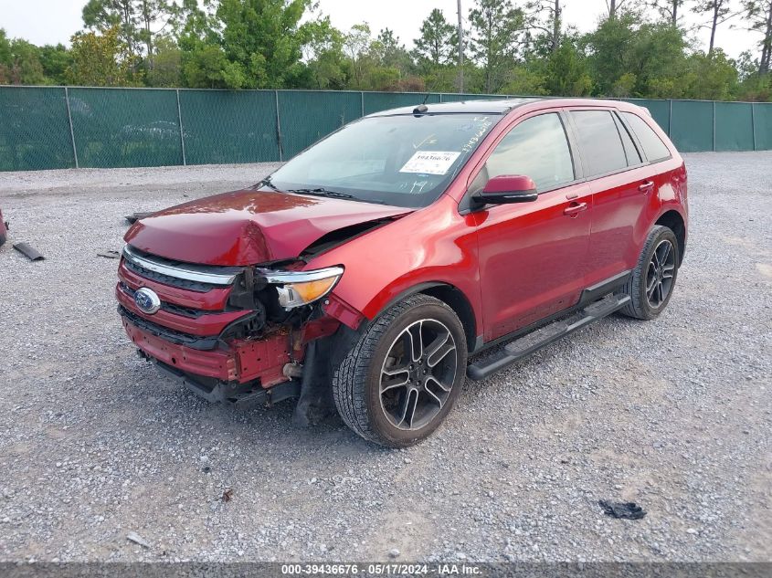 2013 Ford Edge Sel VIN: 2FMDK3JC1DBB41505 Lot: 39436676