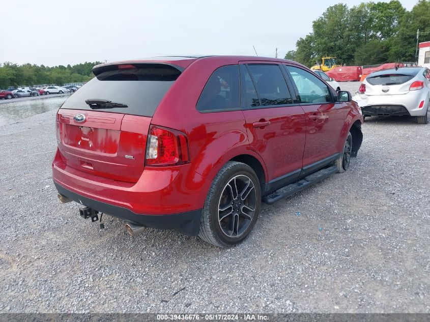 2013 Ford Edge Sel VIN: 2FMDK3JC1DBB41505 Lot: 39436676