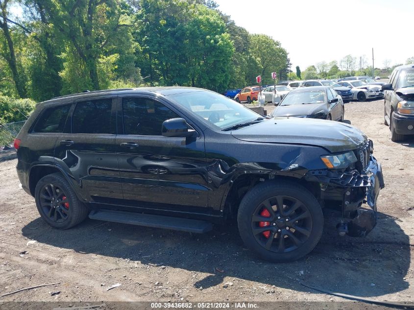 2017 Jeep Grand Cherokee Altitude 4X4 VIN: 1C4RJFAG6HC797822 Lot: 39436682