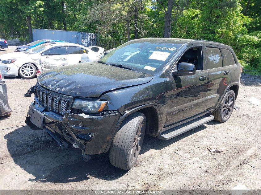 2017 Jeep Grand Cherokee Altitude 4X4 VIN: 1C4RJFAG6HC797822 Lot: 39436682