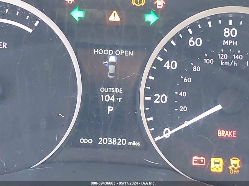 2013 Lexus Es 300H VIN: JTHBW1GG4D2021068 Lot: 39436683