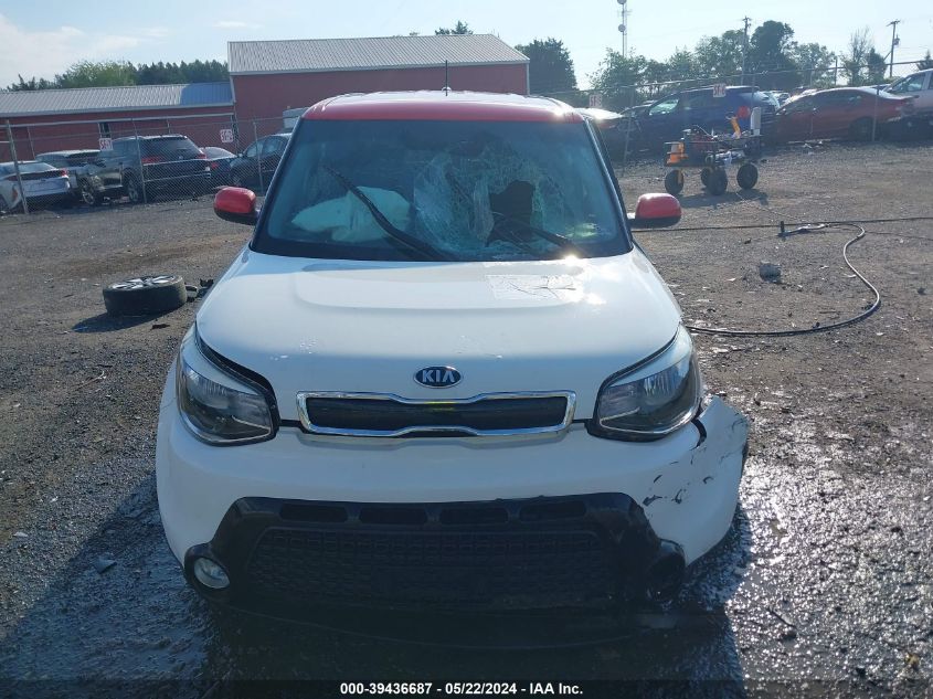 2016 Kia Soul + VIN: KNDJP3A5XG7253761 Lot: 39436687