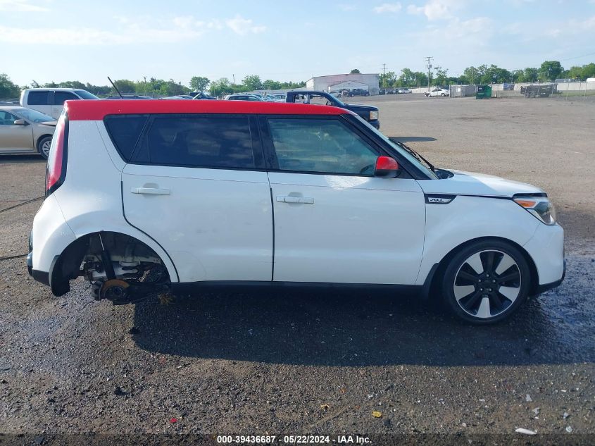 2016 Kia Soul + VIN: KNDJP3A5XG7253761 Lot: 39436687