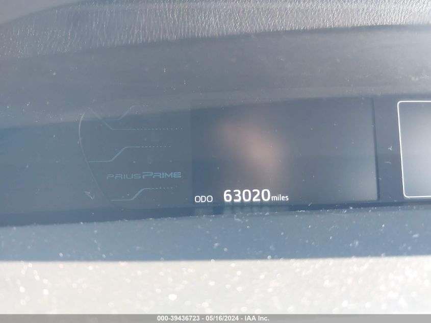 2018 Toyota Prius Prime Plus VIN: JTDKARFP0J3071889 Lot: 39436723