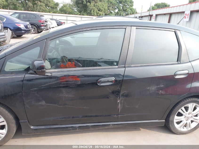 2009 Honda Fit Sport VIN: JHMGE88449C000387 Lot: 39436729