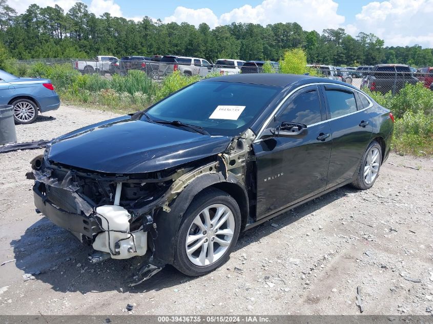 2017 Chevrolet Malibu Lt VIN: 1G1ZE5ST8HF156821 Lot: 39436735