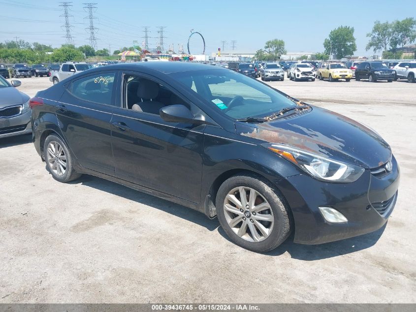 2015 Hyundai Elantra Se VIN: 5NPDH4AE4FH599220 Lot: 39436745