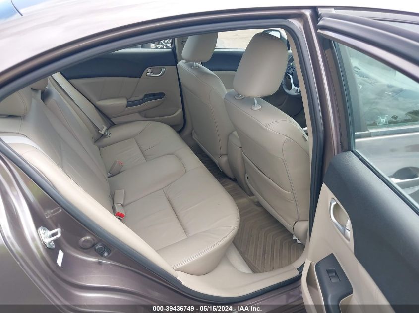 2012 Honda Civic Ex-L VIN: 2HGFB2F98CH519210 Lot: 39436749