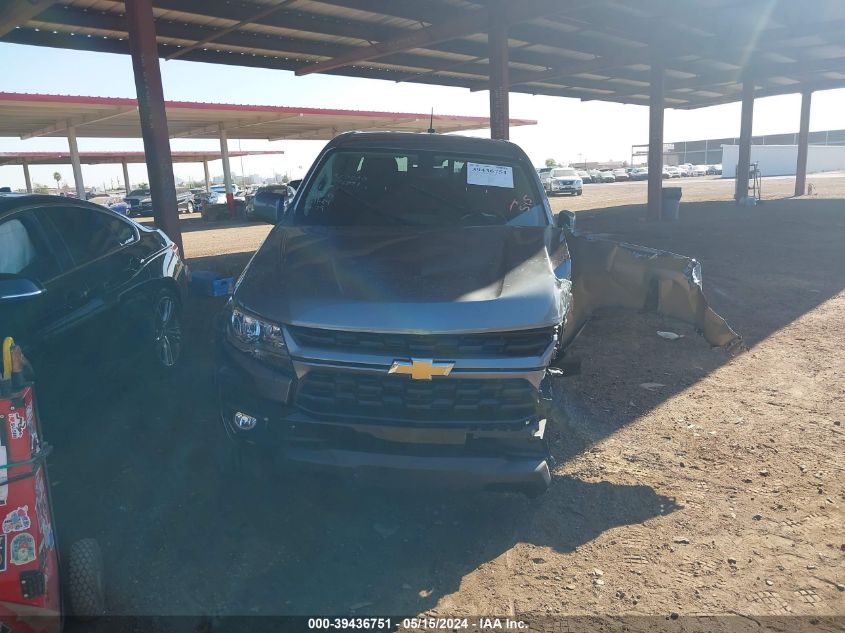 2022 Chevrolet Colorado 2Wd Short Box Lt VIN: 1GCGSCEN2N1256821 Lot: 39436751