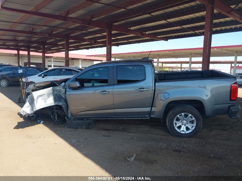 2022 Chevrolet Colorado 2Wd Short Box Lt VIN: 1GCGSCEN2N1256821 Lot: 39436751