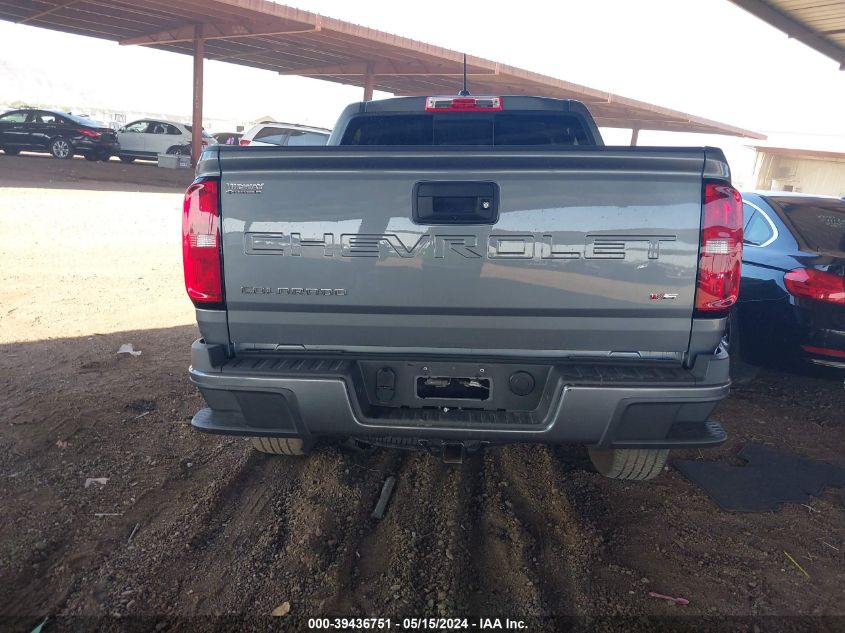 2022 Chevrolet Colorado 2Wd Short Box Lt VIN: 1GCGSCEN2N1256821 Lot: 39436751