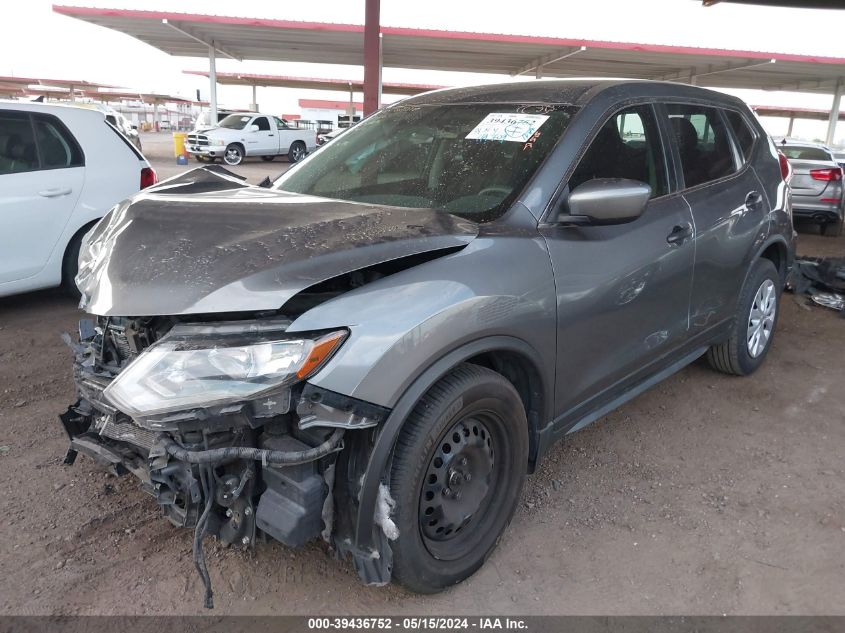 VIN JN8AT2MT2JW459612 2018 NISSAN ROGUE S