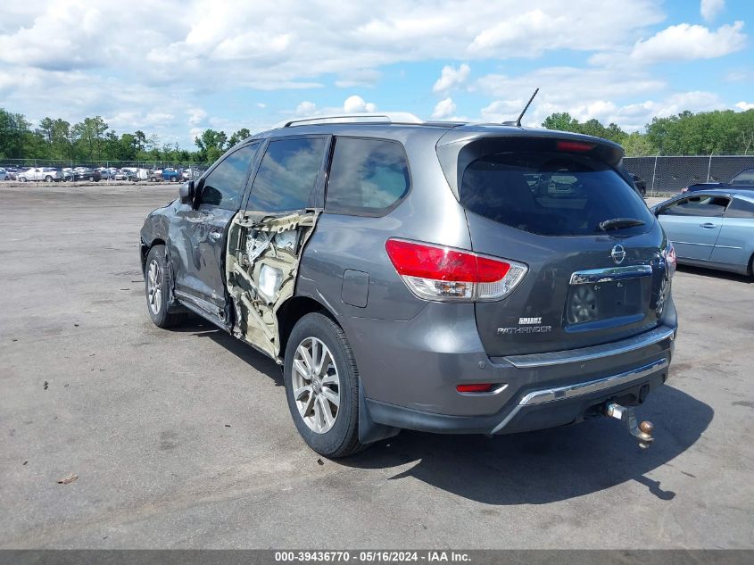 2016 Nissan Pathfinder Sl VIN: 5N1AR2MM0GC608673 Lot: 39436770