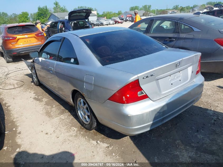 2003 Honda Civic Lx VIN: 1HGEM22583L000041 Lot: 39436787