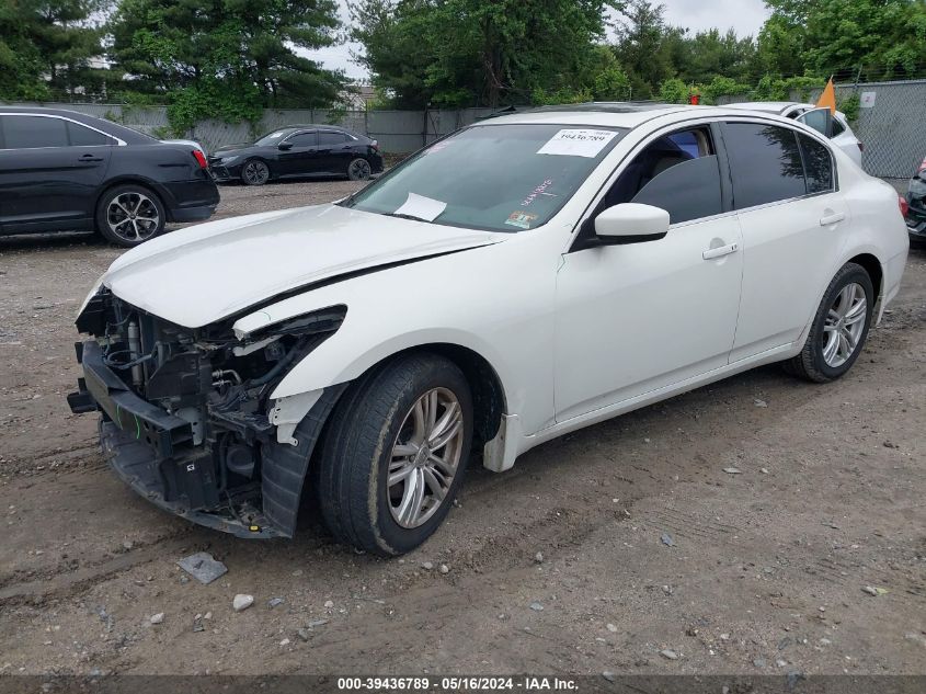 2011 Infiniti G37X VIN: JN1CV6AR6BM355929 Lot: 39436789