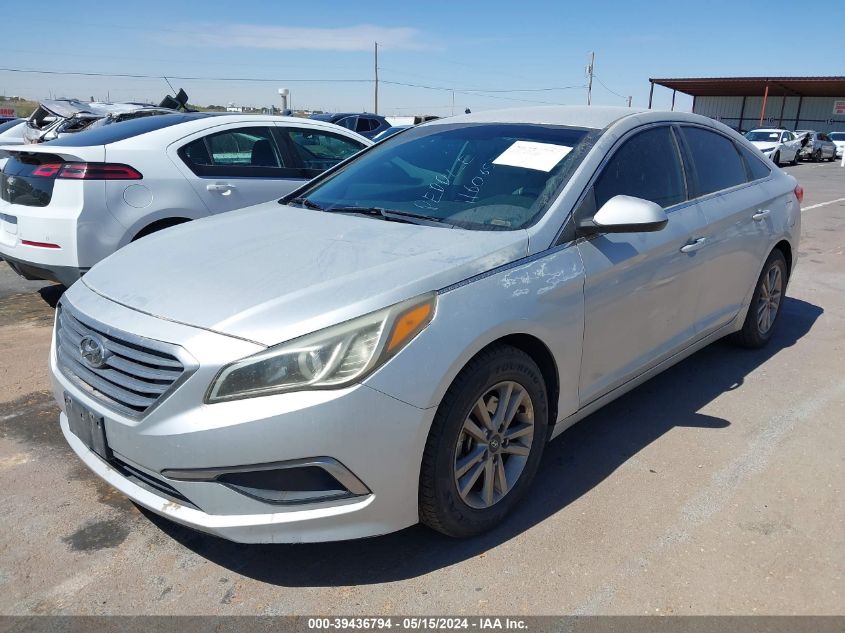 2017 Hyundai Sonata Se VIN: 5NPE24AF0HH444150 Lot: 39436794