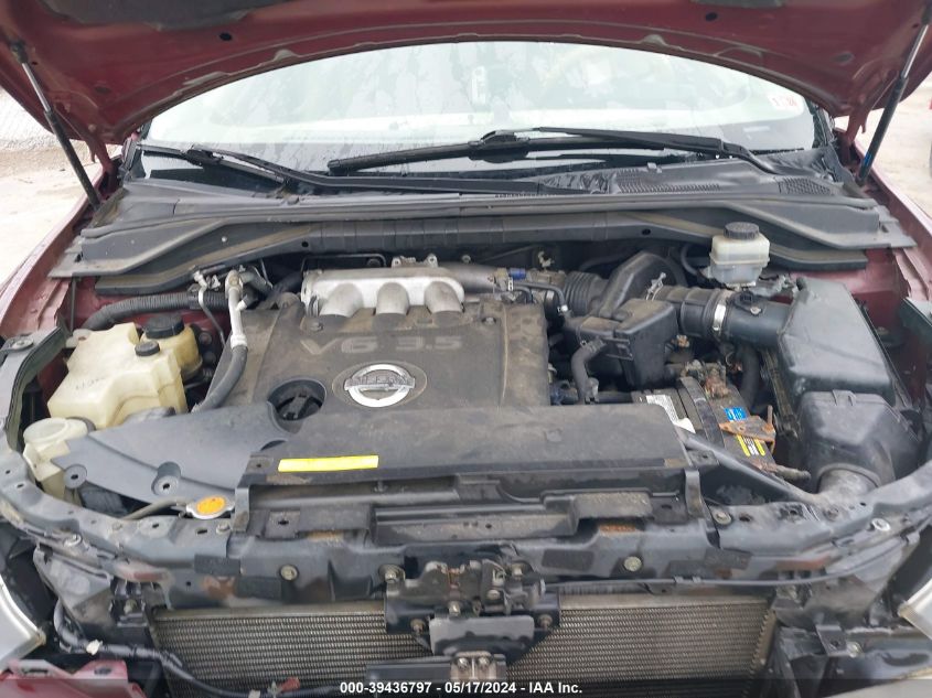 2006 Nissan Murano S VIN: JN8AZ08W96W516869 Lot: 39436797