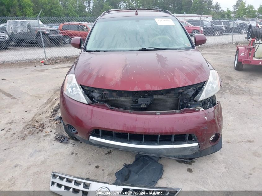 2006 Nissan Murano S VIN: JN8AZ08W96W516869 Lot: 39436797