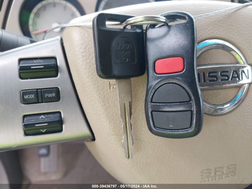 2006 Nissan Murano S VIN: JN8AZ08W96W516869 Lot: 39436797