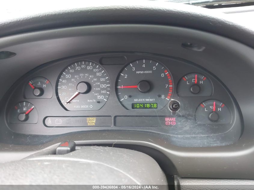 2003 Ford Mustang Gt VIN: 1FAFP42X43F323899 Lot: 39436804