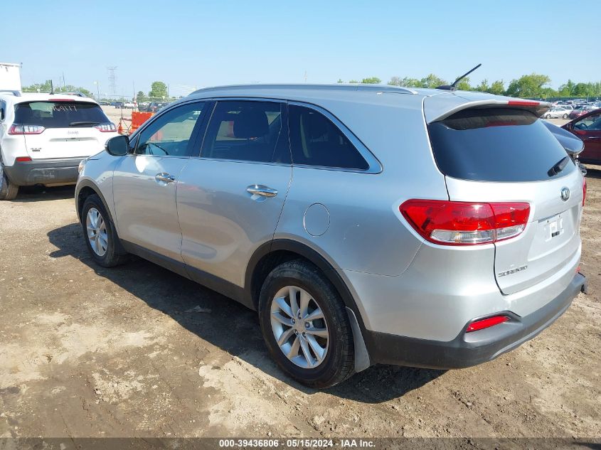 2017 Kia Sorento 2.4L Lx VIN: 5XYPG4A33HG261610 Lot: 39436806