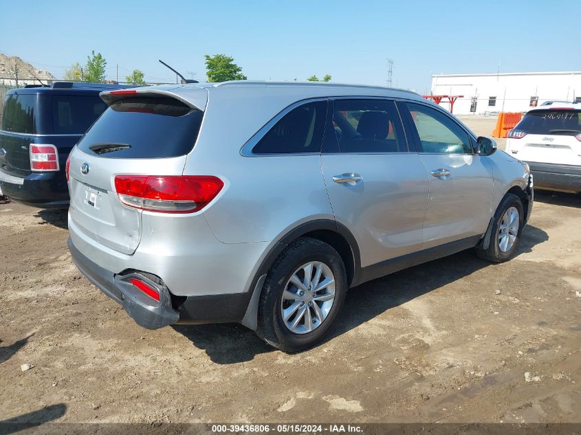 2017 Kia Sorento 2.4L Lx VIN: 5XYPG4A33HG261610 Lot: 39436806