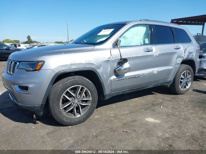 2018 Jeep Grand Cherokee Limited 4X2 VIN: 1C4RJEBG9JC131987 Lot: 39436812