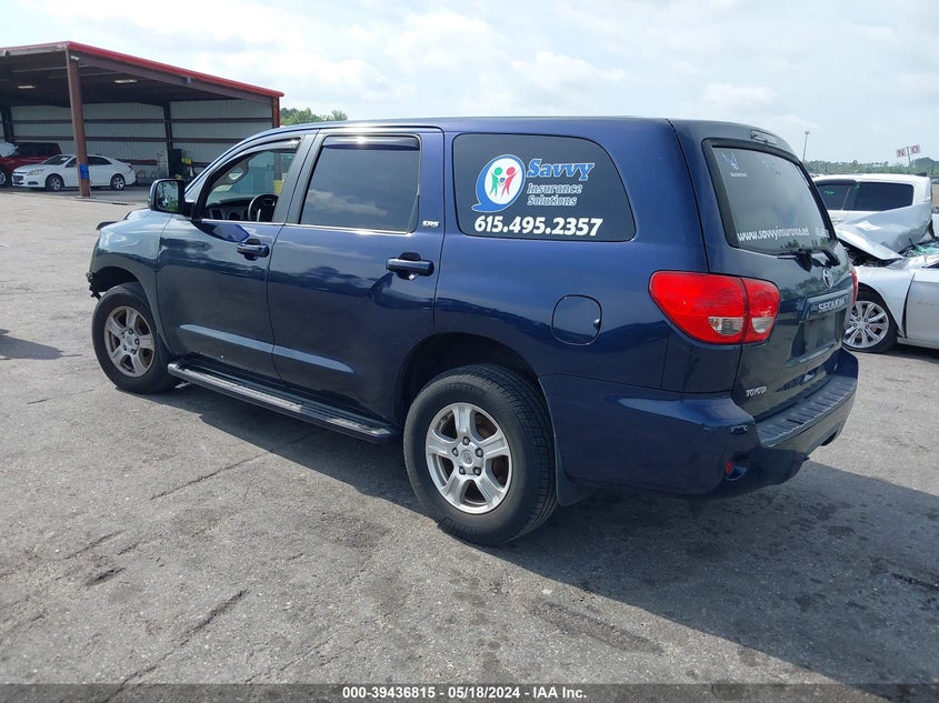 2009 Toyota Sequoia Sr5 4.7L V8 VIN: 5TDZT64A99S000447 Lot: 39436815