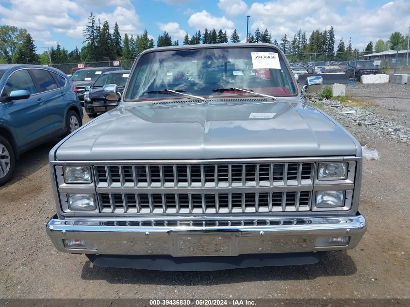 1982 Chevrolet C10 VIN: 2GCDC14H8C1213981 Lot: 39436830