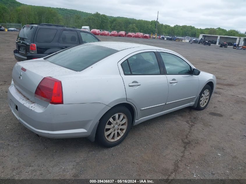 2006 Mitsubishi Galant Es/Se VIN: 4A3AB56F16E012576 Lot: 39436837