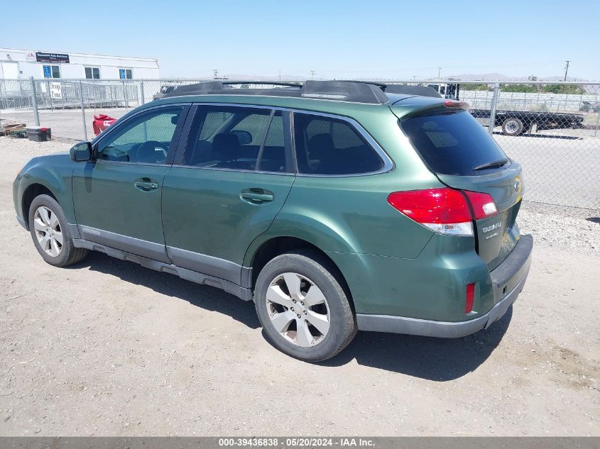 2010 Subaru Outback 2.5I Premium VIN: 4S4BRBGC8A3384762 Lot: 39436838