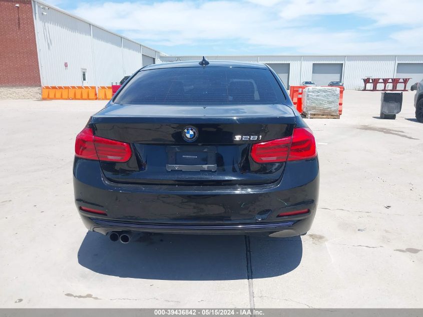 2016 BMW 328I VIN: WBA8E9G51GNT83497 Lot: 39436842