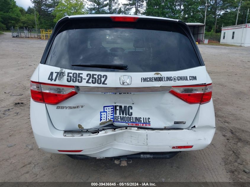 2012 Honda Odyssey Ex-L VIN: 5FNRL5H60CB069751 Lot: 39436845