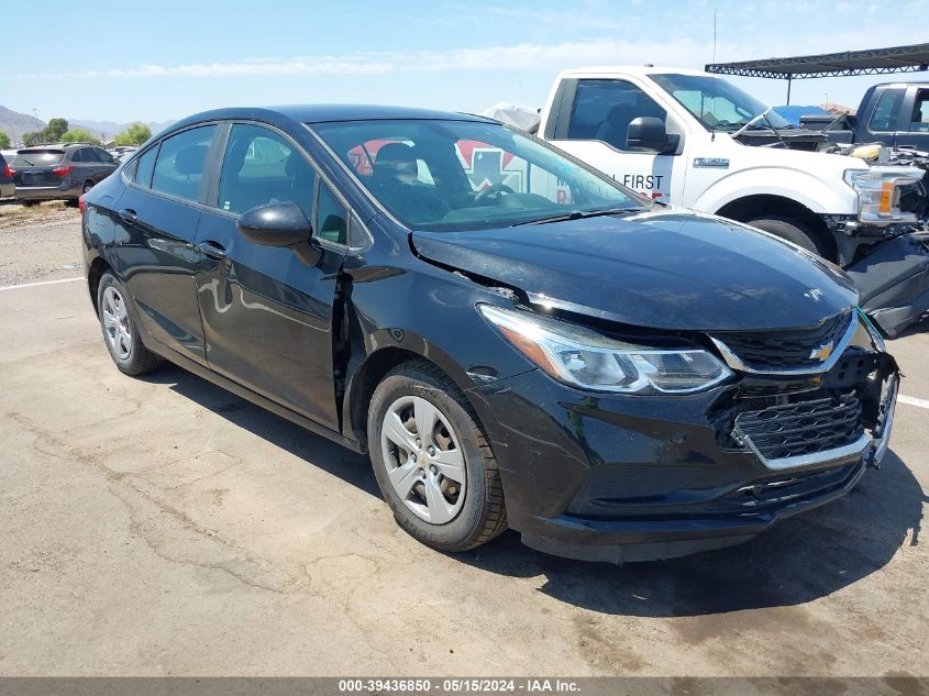 2018 Chevrolet Cruze Ls Auto VIN: 1G1BC5SM7J7195285 Lot: 39436850