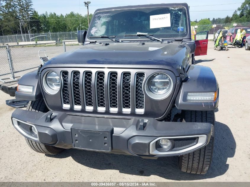 2021 Jeep Wrangler 4Xe Unlimited Sahara 4X4 VIN: 1C4JJXP66MW676475 Lot: 39436857