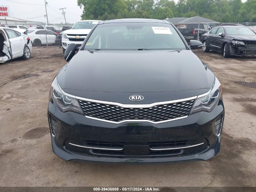 2018 Kia Optima Sx Turbo VIN: 5XXGV4L2XJG218256 Lot: 39436859