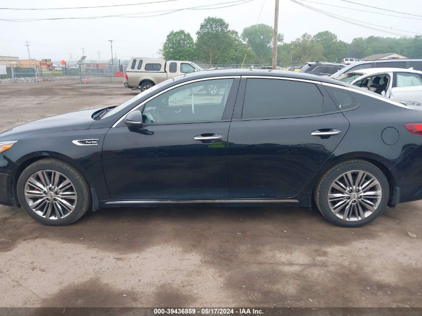 2018 Kia Optima Sx Turbo VIN: 5XXGV4L2XJG218256 Lot: 39436859