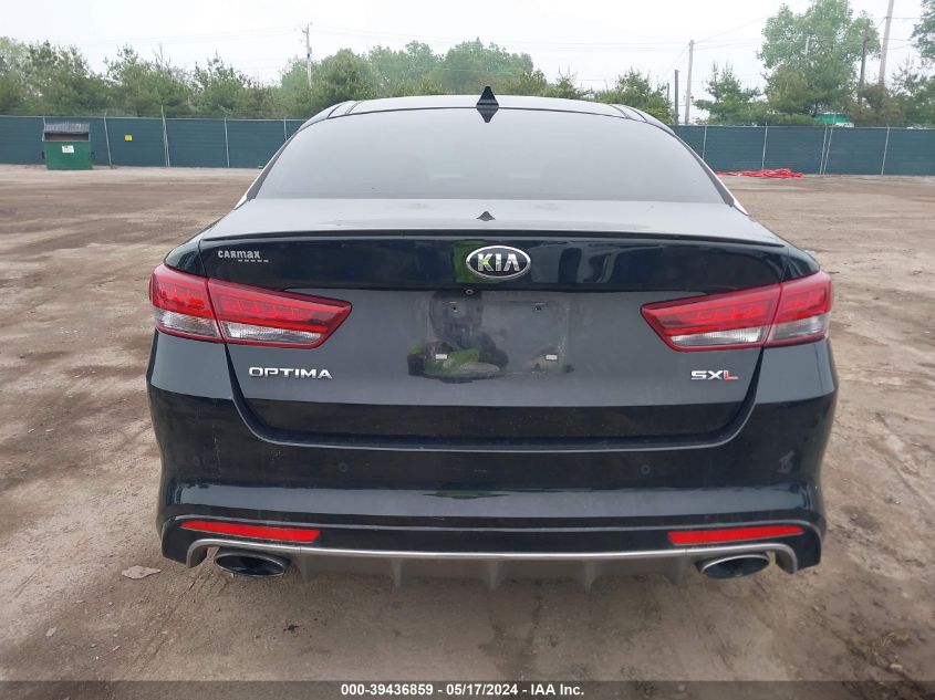 2018 Kia Optima Sx Turbo VIN: 5XXGV4L2XJG218256 Lot: 39436859
