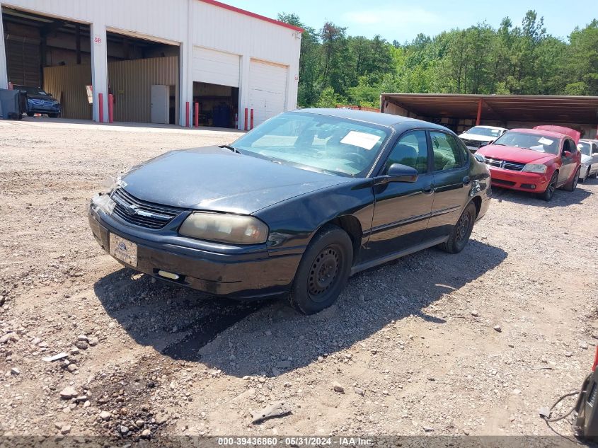 2005 Chevrolet Impala VIN: 2G1WF52E059313943 Lot: 39436860