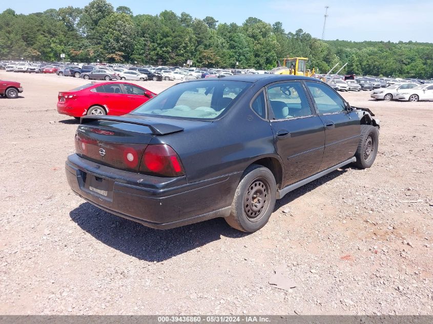 2005 Chevrolet Impala VIN: 2G1WF52E059313943 Lot: 39436860