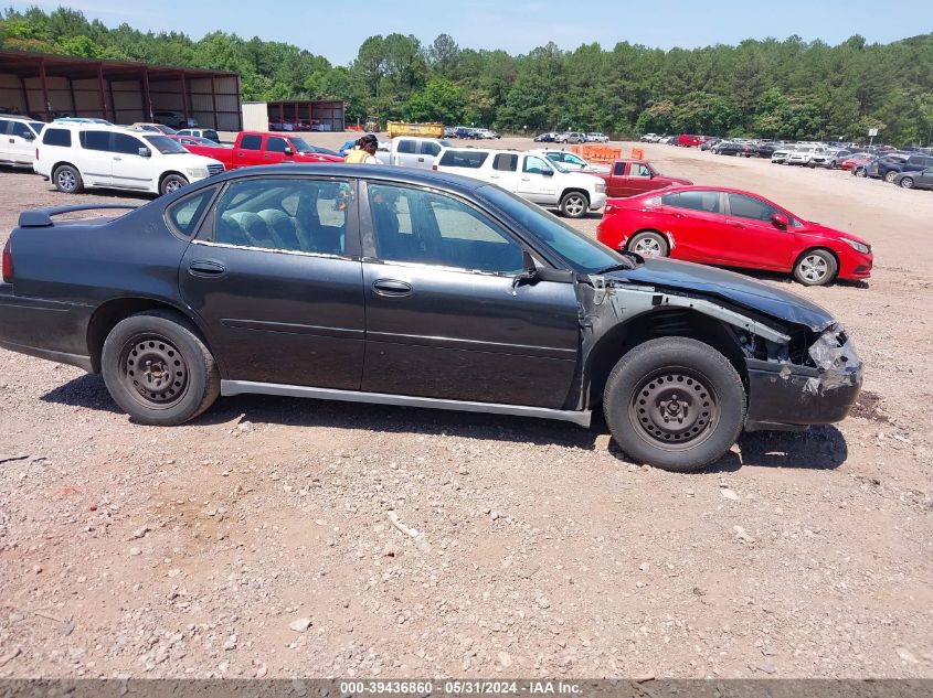 2005 Chevrolet Impala VIN: 2G1WF52E059313943 Lot: 39436860