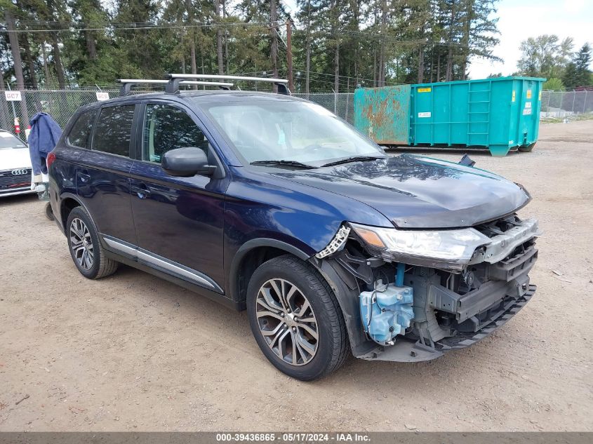 2018 Mitsubishi Outlander Es VIN: JA4AD2A36JZ004672 Lot: 39436865