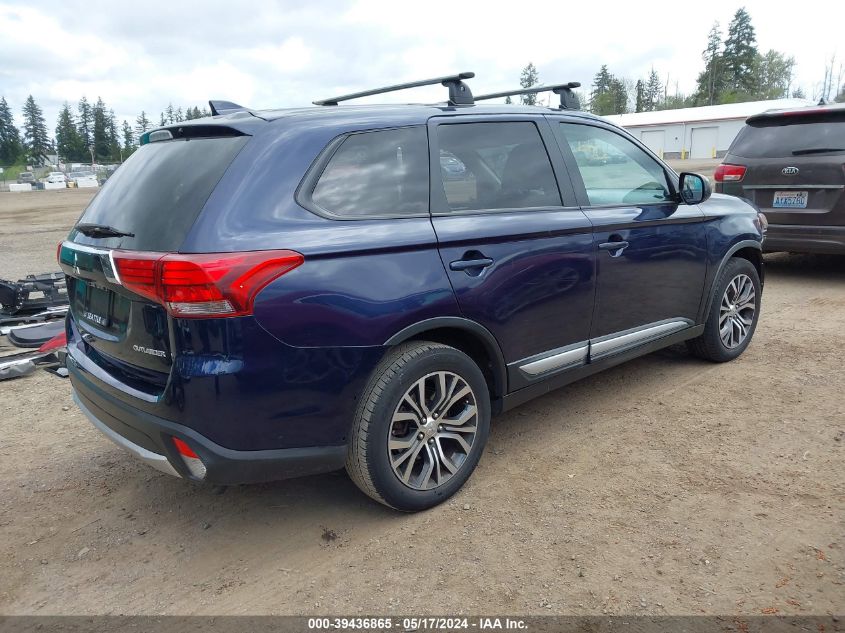 2018 Mitsubishi Outlander Es VIN: JA4AD2A36JZ004672 Lot: 39436865